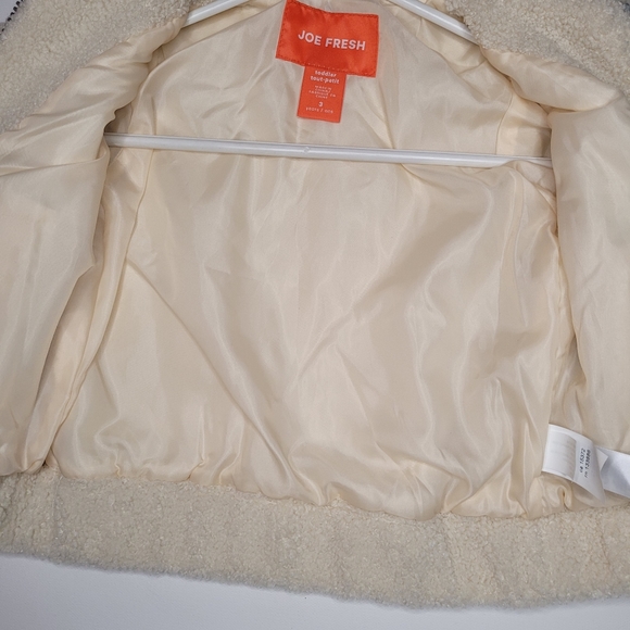 Toddler Cream Fall Jacket 3T - Picture 8 of 10